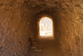 Obraz premium Historical Turkish bridge of 16th century near Eilat, Israel