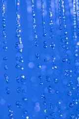 Naklejka na ściany i meble water drops ,close up