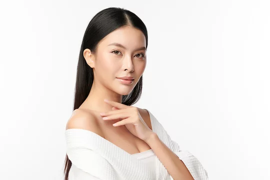 Beautiful young asian woman with clean fresh skin on white background, Face  care, Facial treatment, Cosmetology, beauty and spa, Asian women portrait.  Photos | Adobe Stock