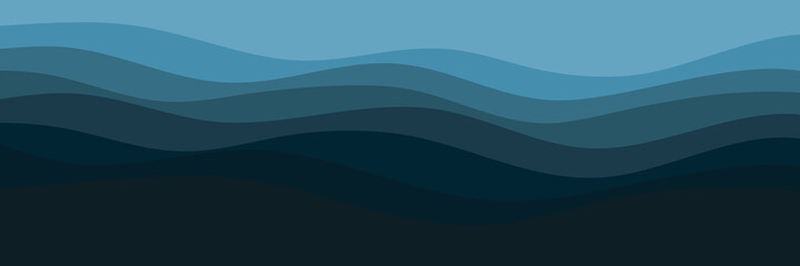 abstract blue wave pattern vector design for wallpaper, backdrop, background, web banner, and design template	