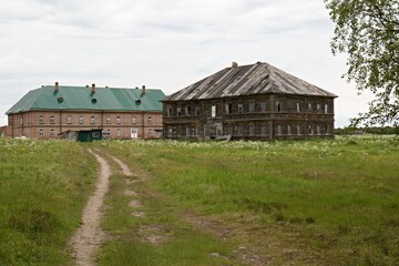Fototapeta na wymiar St. Sergius Hermitage.Bolshaya Muksalma Island.Solovetsky islands. Russia.