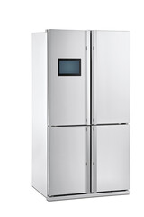 Large fridge with clipping path
