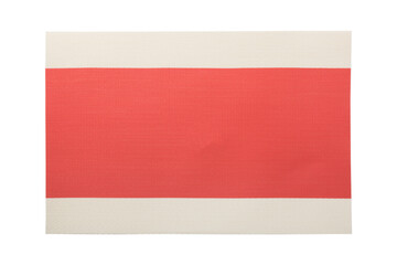 Obraz premium Top view of isolated placemat for food. Empty space for your design