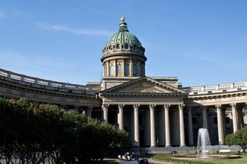 Fototapeta na wymiar Kazan Cathedral St. Petersburg. Russia.