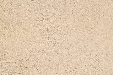 Surface texture of light beige with brown concrete wall, cement pattern with cracks background with space to copy
