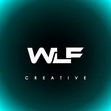 WLF Letter Initial Logo Design Template Vector Illustration