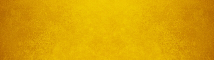Abstract yellow watercolor painted paper texture background banner panorama