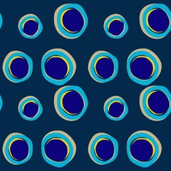 seamless pattern with circles