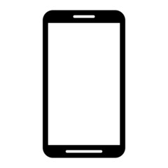 Vector Smartphone Glyph Icon Design
