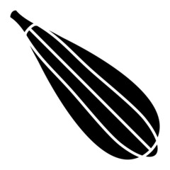 Vector Luffa Glyph Icon Design