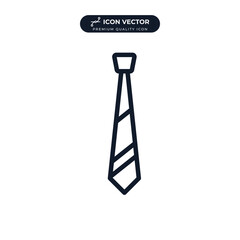 tie icon symbol template for graphic and web design collection logo vector illustration