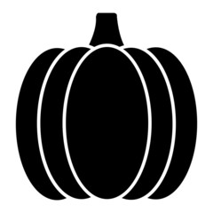 Vector Pumpkin Glyph Icon Design