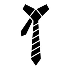  Vector Tie Glyph Icon Design