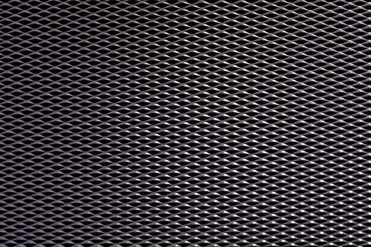 Gleichm&auml;&szlig;ige Metallstruktur