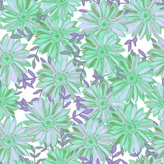 Fototapeta premium seamless floral pattern