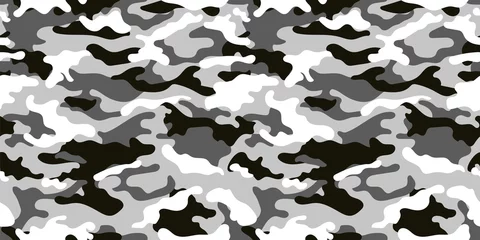 Foto op Canvas vector camouflage pattern for army. Arctic military camouflage © Osipov Art