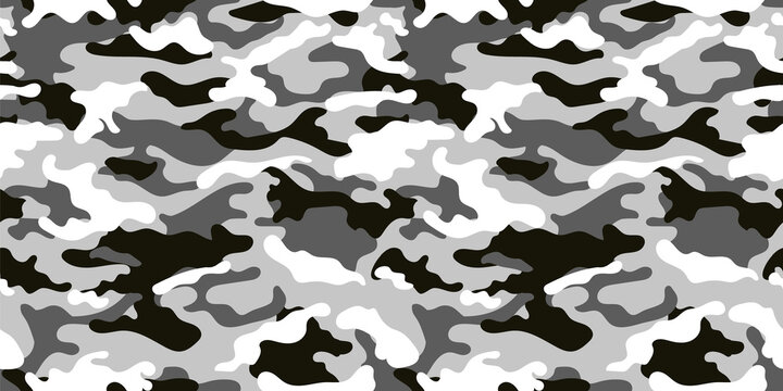 vector camouflage pattern for army. Arctic military camouflage