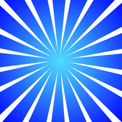 Obraz premium Abstract Background Pop Art Comic Scattered light rays Zoom with halftone square. Vector Illustration.