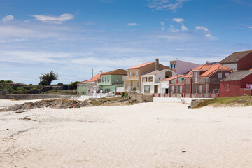 Corrubedo, a small fishing village in the community of Galicia, Spain.