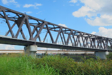 神崎川橋梁（おおさか東線）
