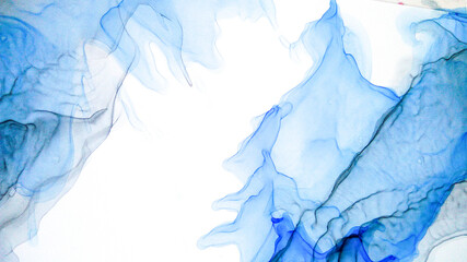 Elegant Fabric Pattern. Wallpaper Painting Oil.