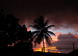 Sunset in Puerto Rico 