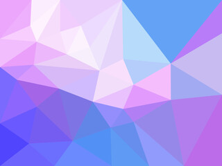 Obraz premium Low polygon abstract background with colorful gradient