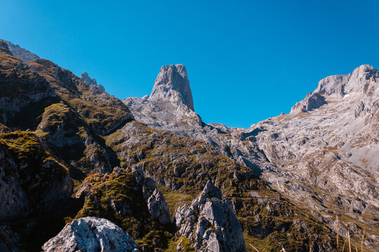 Picu Urriellu o Naranjo de Bulnes, Picos de Europa, Asturias, Espa&ntilde;a