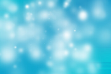 abstract blue backlit dust particles with lens flare glitter lights background.