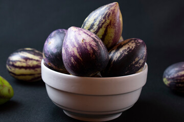 sweet cucumber in bowl
