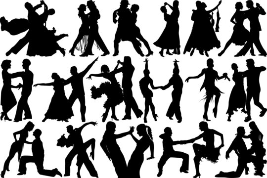 Ballroom Dance SVG Cut Files | Ballroom Dance Silhouette | Ballroom Svg | Dance Svg | dancing Svg | Ballroom Dance Bundle