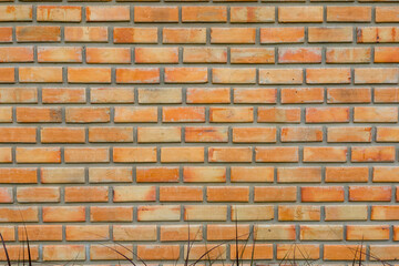 Modern brick wall, red brick wall or brown brick wall texture for background.