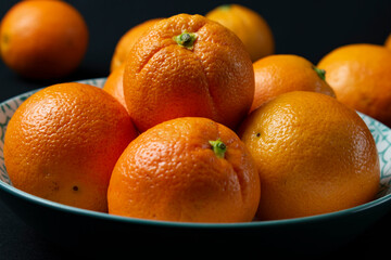 oranges in a bowl