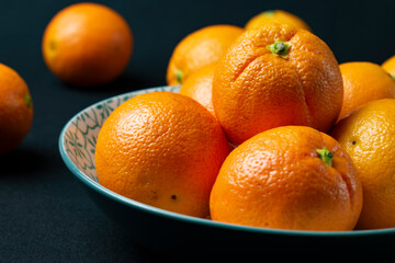 oranges in a bowl