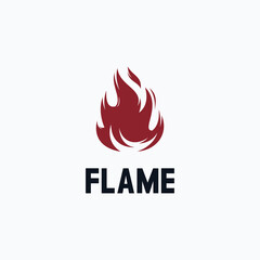 Fire Flame Logo design vector