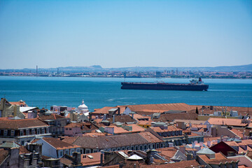 Naklejka na ściany i meble Lisbon Ships