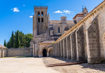 The Abbey of Santa Mar&iacute;a la Real de Las Huelgas, a historical monastery of Cistercian nuns, Burgos, Castille and Leon, Spain