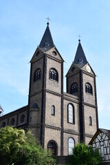 Fototapeta na wymiar Kirche von Koblenz Arenberg