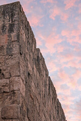 Stone fortress in Jerusalem