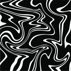vector liquid marble black and white