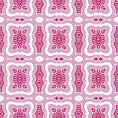 Abstract colorful seamless jacquard mosaic pattern. Design for fabric, wallpaper, paper, cover, weaving, packaging, tile, ceramics. Background for fashion textiles.