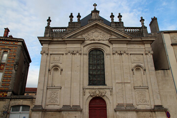 Fototapeta na wymiar saint-nicolas chapel in verdun in lorraine (france)