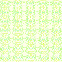 Floral seamless pattern design. Flowers and leaves.. Color vector background. Summer and spring print