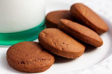 Traditional cookies from the region of Valle del Cauca in Colombia called cucas