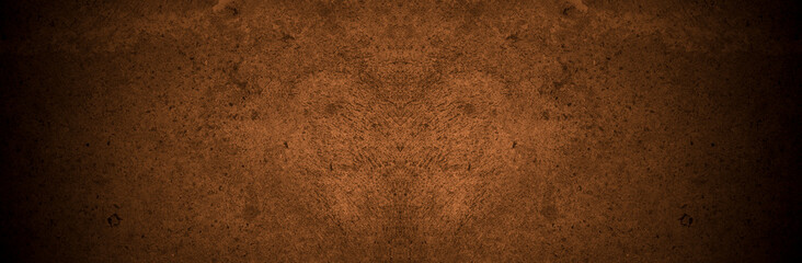 Old wall texture cement brown black gray  background abstract grey color design are light with white gradient background.