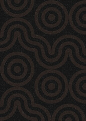 Abstract Geometric Pattern generative computational art illustration