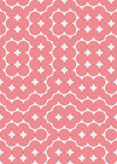 Abstract Geometric Pattern generative computational art illustration