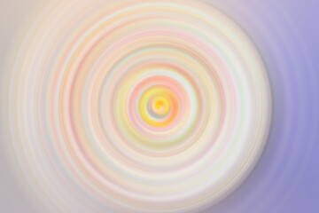 Abstract pastel rainbow colours. Radial blur