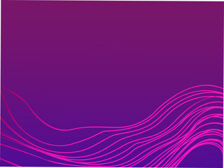 Background with line wave pattern vector. Abstract template with geometric pattern.