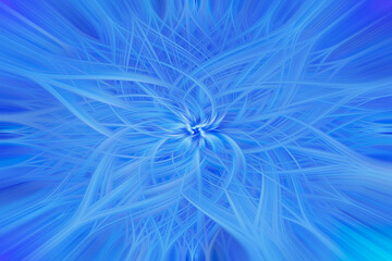 Blue light abstract background. Abstract background for project and design. Fractal.